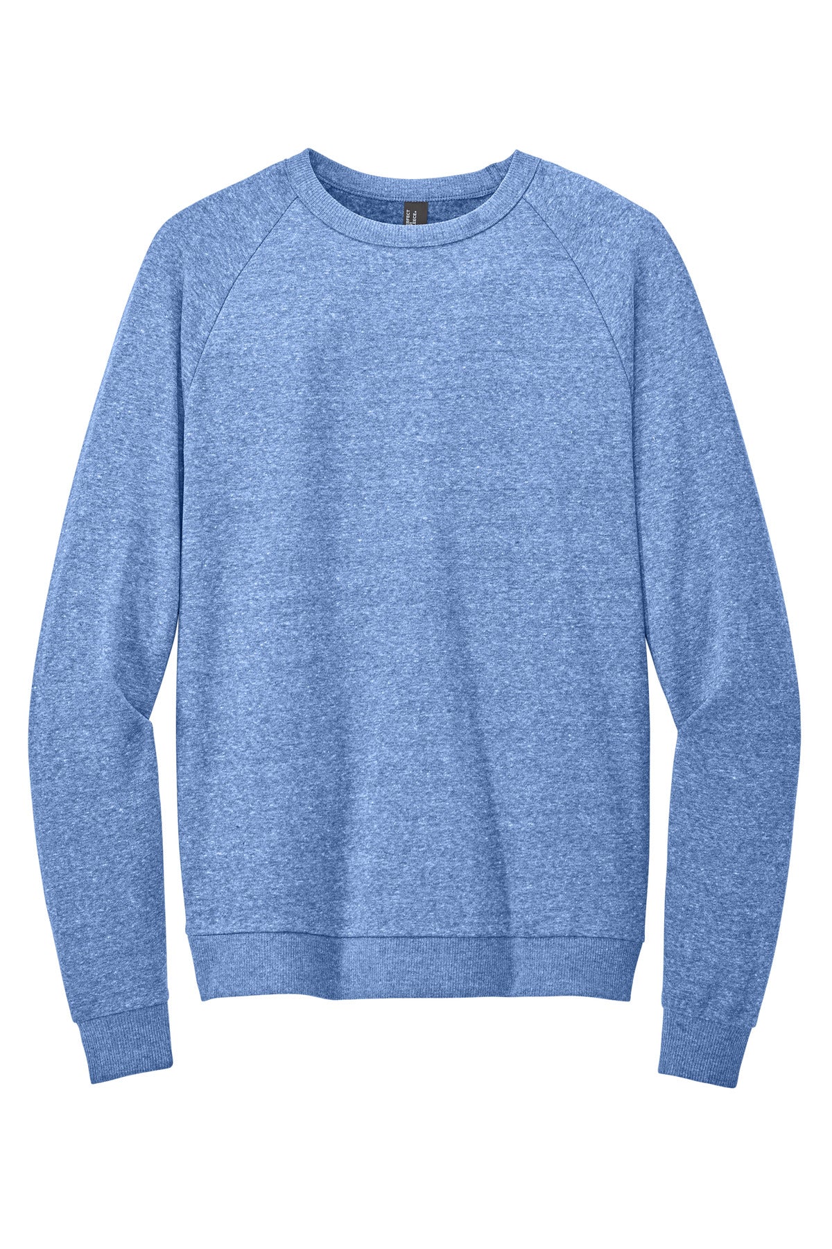 District Perfect Tri Fleece Crewneck Sweatshirt DT1304 Royal Frost