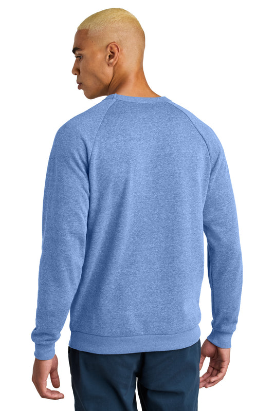 District Perfect Tri Fleece Crewneck Sweatshirt DT1304 Royal Frost