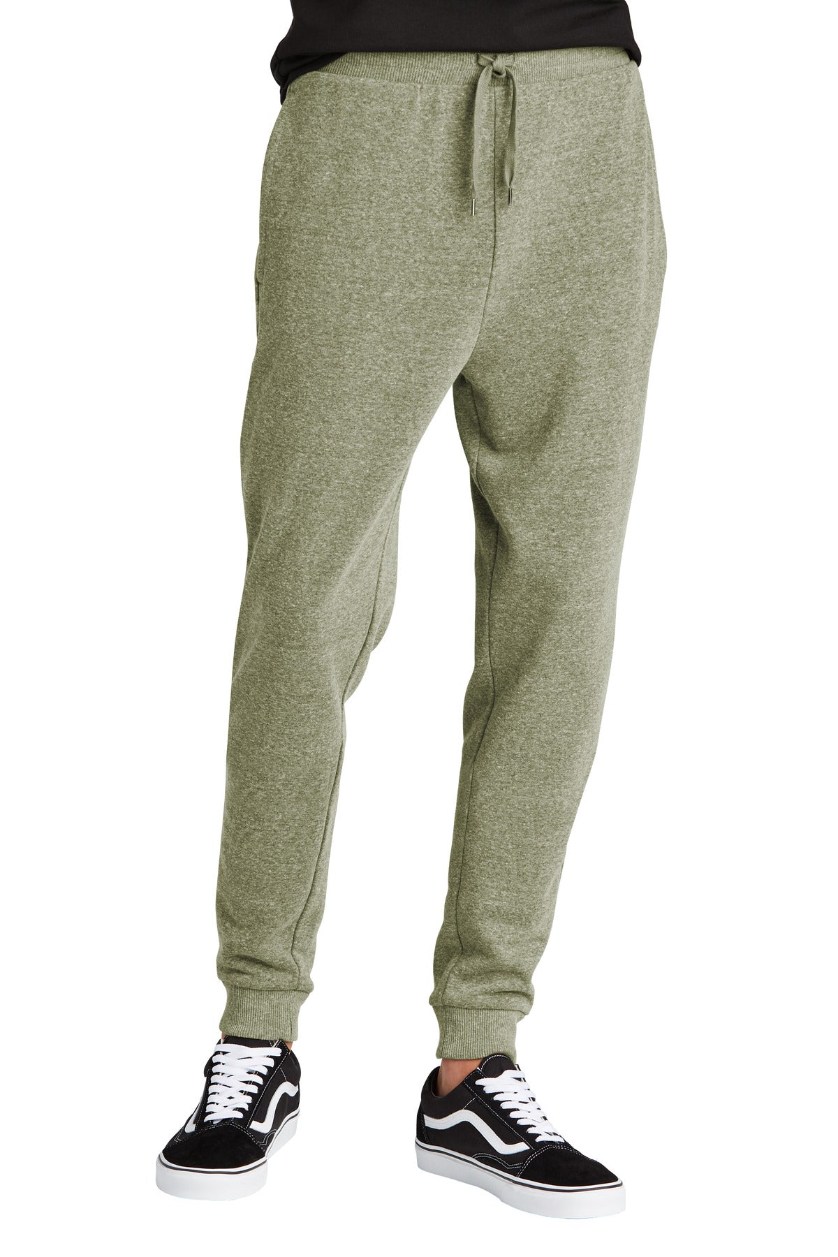 District Perfect Tri Fleece Jogger DT1307 Military Green Frost