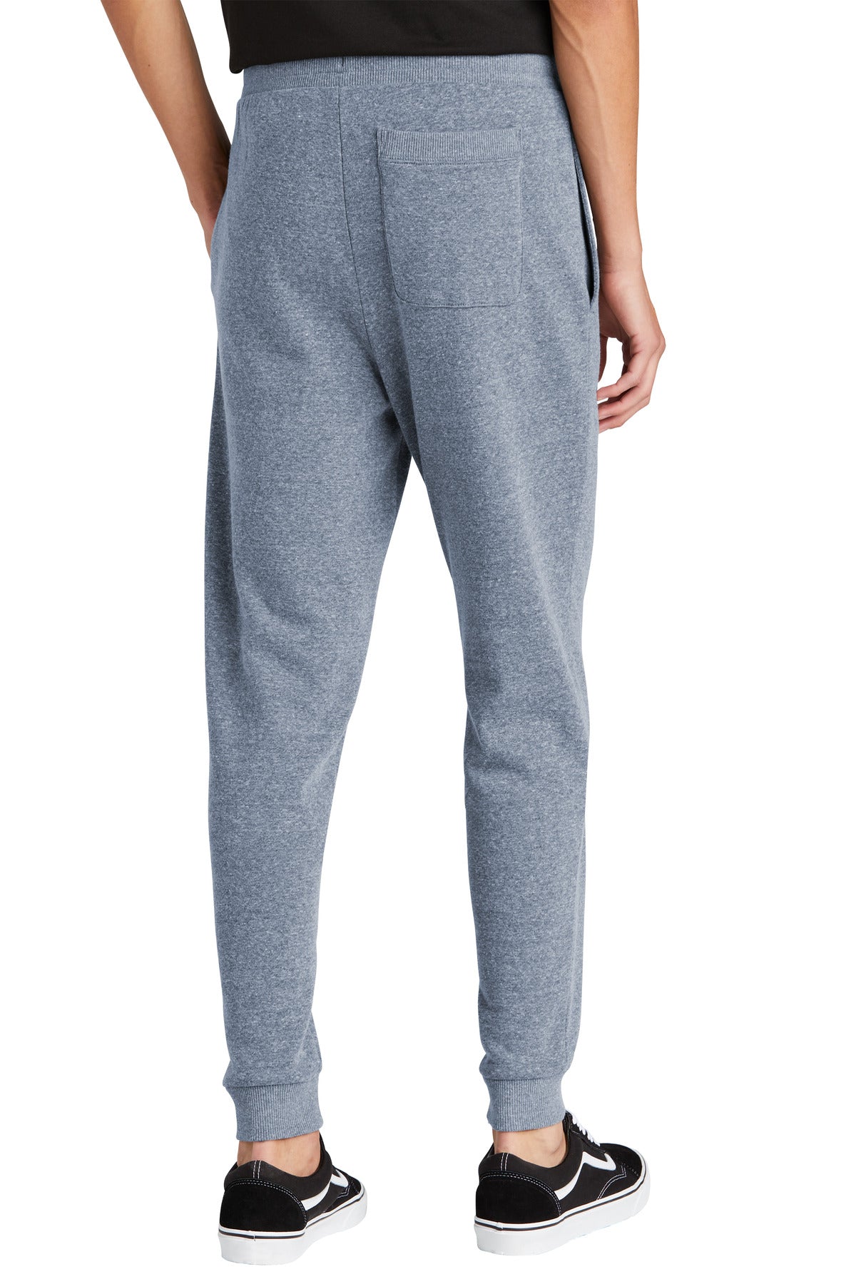District Perfect Tri Fleece Jogger DT1307 Navy Frost