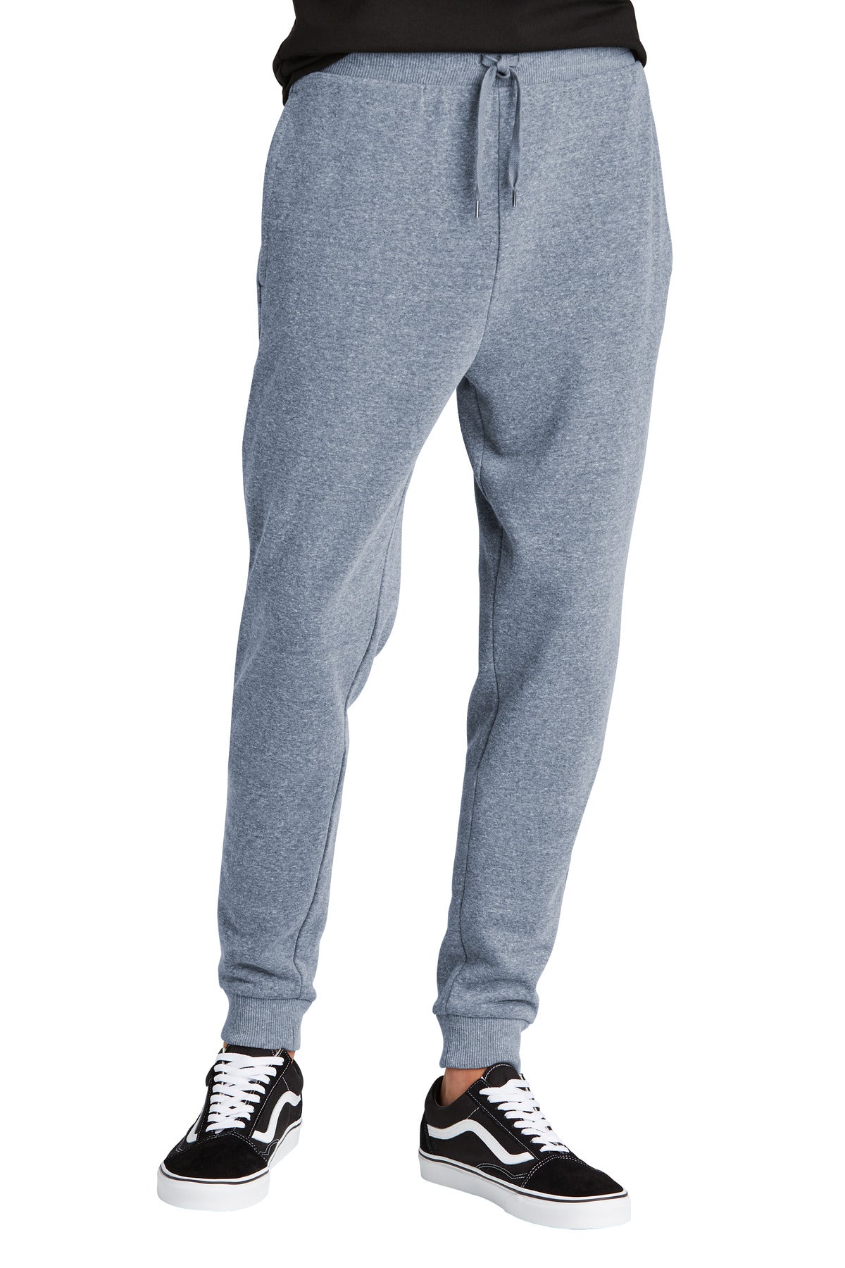 District Perfect Tri Fleece Jogger DT1307 Navy Frost