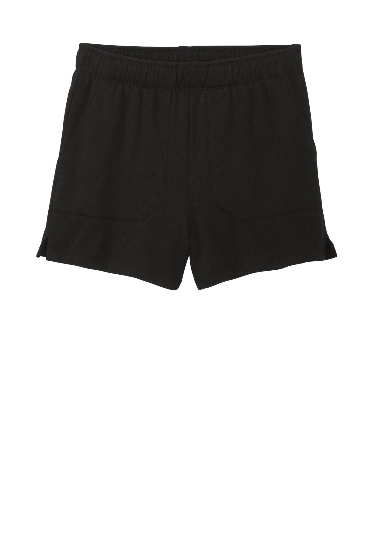 District Women's Perfect Tri Fleece Short DT1309 Black