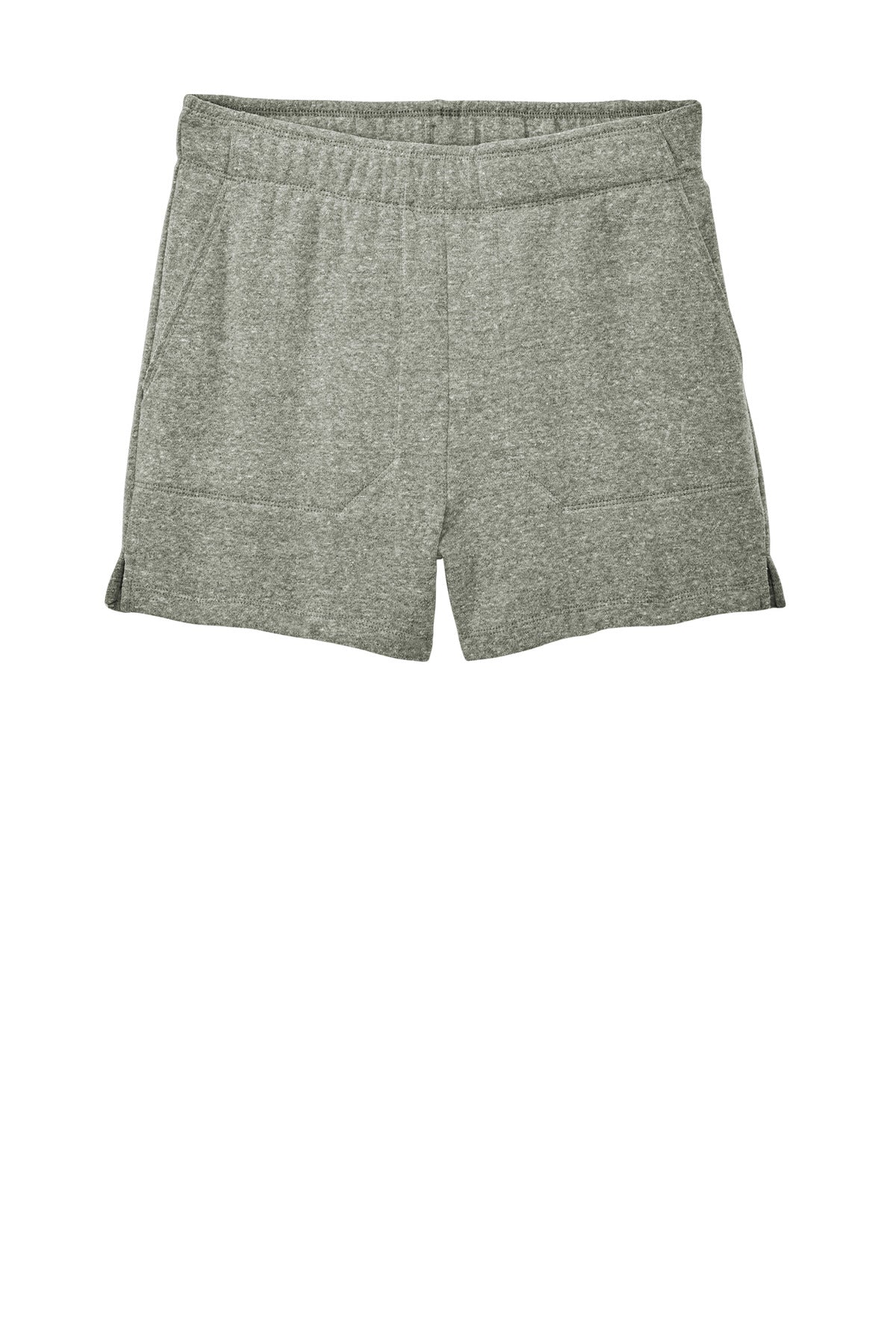 District Women's Perfect Tri Fleece Short DT1309 Grey Frost
