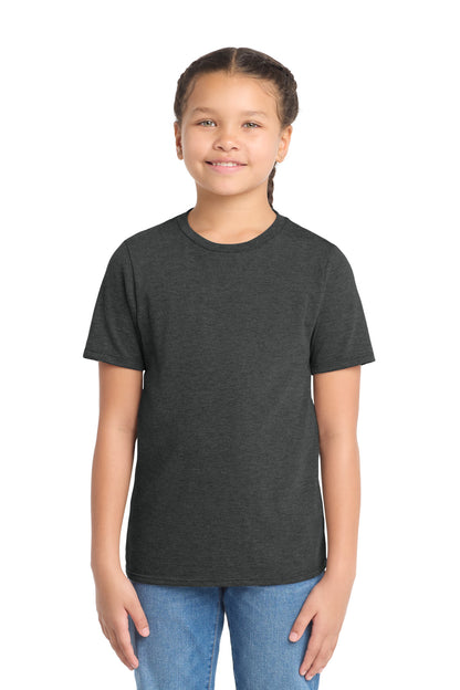 District Youth Perfect Tri Tee DT130Y Black Frost