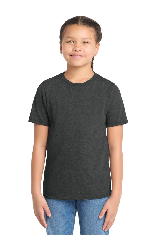 District Youth Perfect Tri Tee DT130Y Black Frost