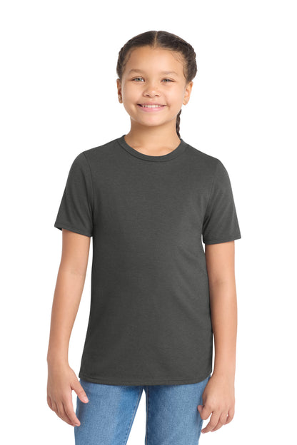 District Youth Perfect Tri Tee DT130Y Charcoal