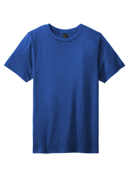 District Youth Perfect Tri Tee DT130Y Deep Royal