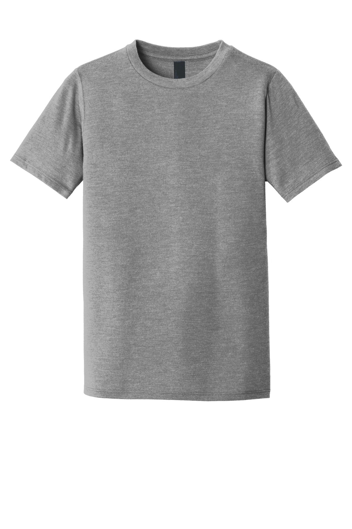 District Youth Perfect Tri Tee DT130Y Grey Frost