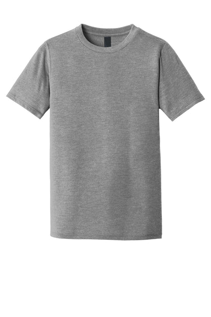 District Youth Perfect Tri Tee DT130Y Grey Frost
