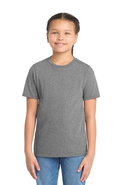 District Youth Perfect Tri Tee DT130Y Grey Frost