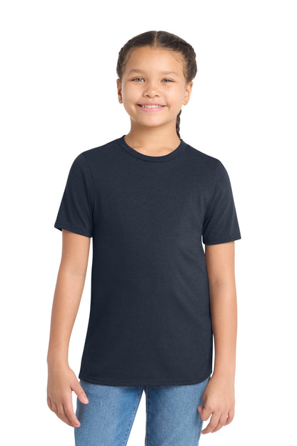 District Youth Perfect Tri Tee DT130Y New Navy
