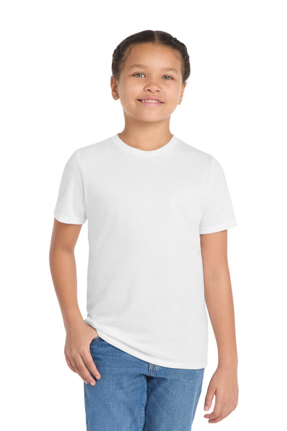 District Youth Perfect Tri Tee DT130Y White