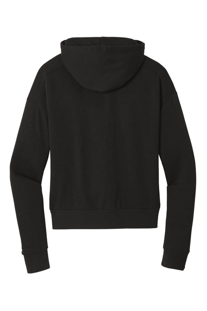District Women's Perfect Tri Fleece 1/2-Zip Pullover DT1311 Black