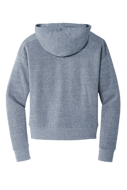 District Women's Perfect Tri Fleece 1/2-Zip Pullover DT1311 Navy Frost