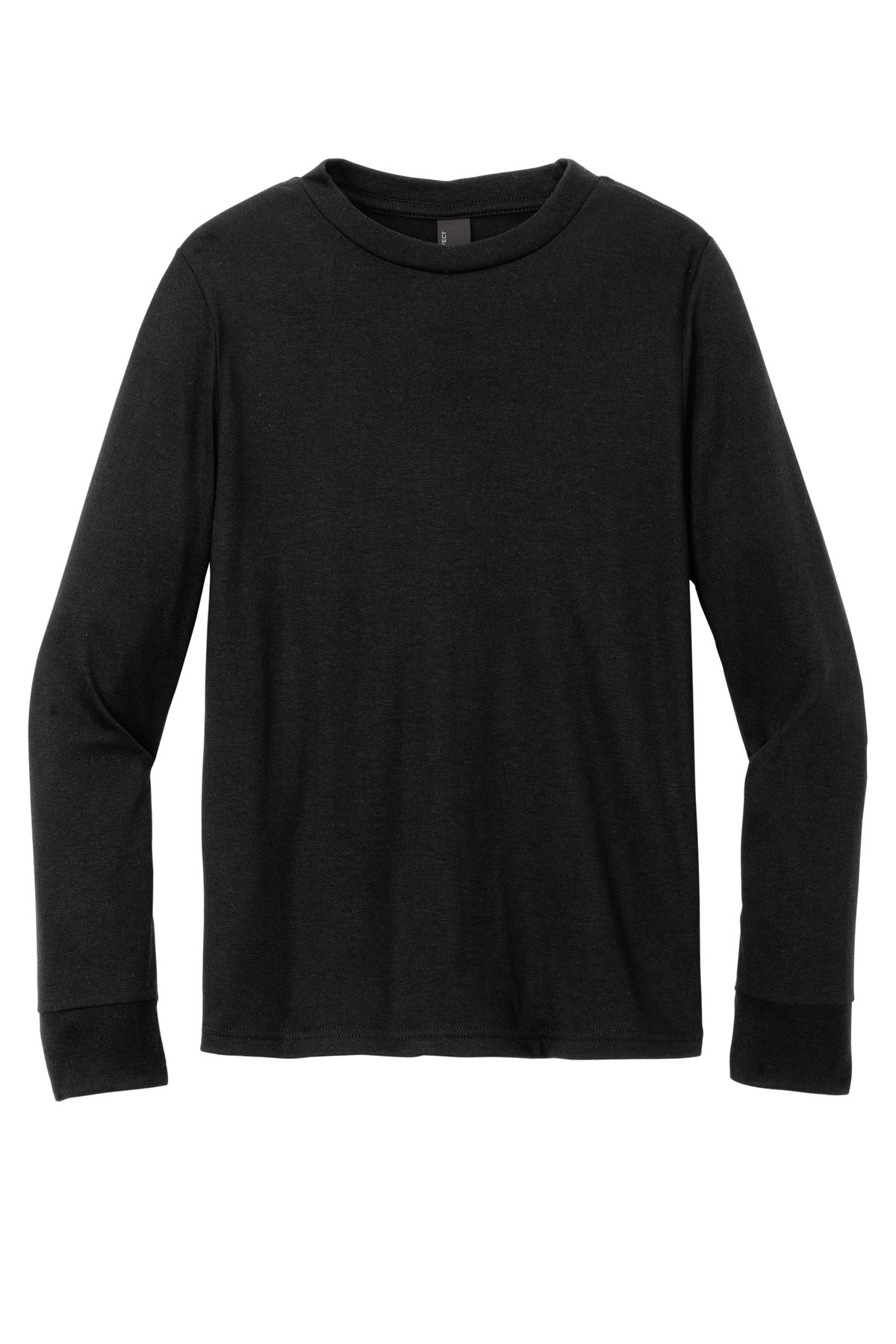 District Youth Perfect Tri Long Sleeve Tee DT132Y Black