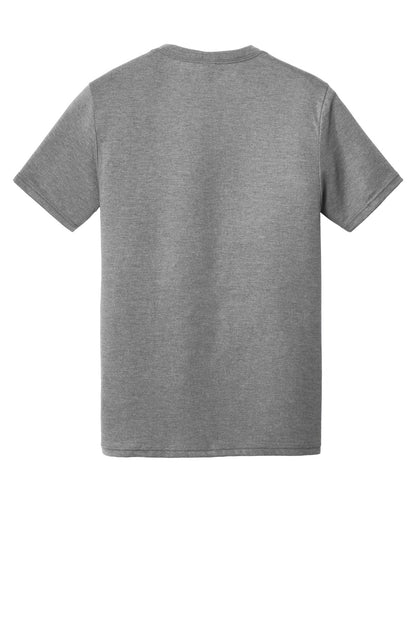 District Perfect Tri V-Neck Tee DT1350 Grey Frost