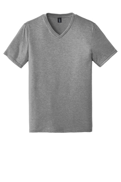 District Perfect Tri V-Neck Tee DT1350 Grey Frost