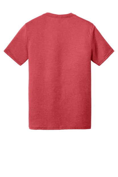 District Perfect Tri V-Neck Tee DT1350 Red Frost