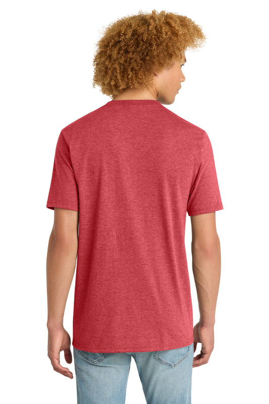 District Perfect Tri V-Neck Tee DT1350 Red Frost