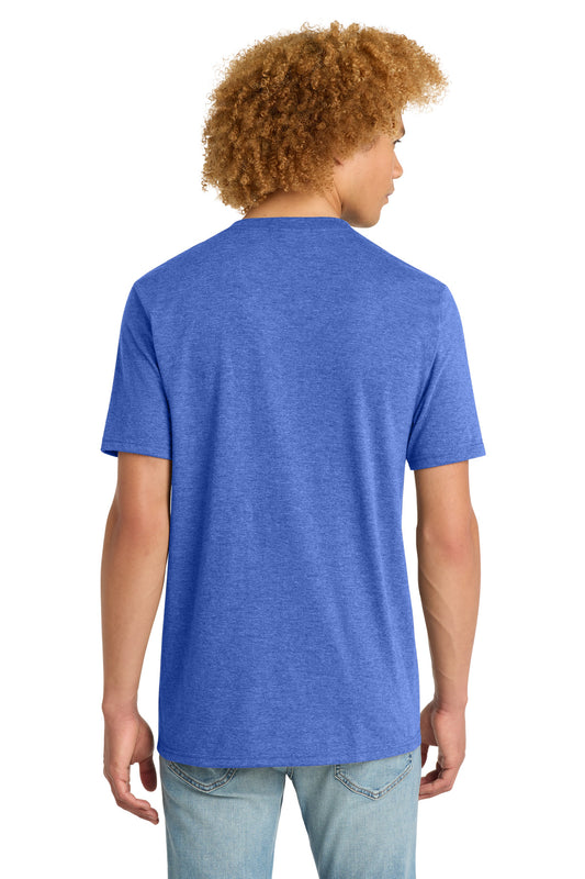 District Perfect Tri V-Neck Tee DT1350 Royal Frost