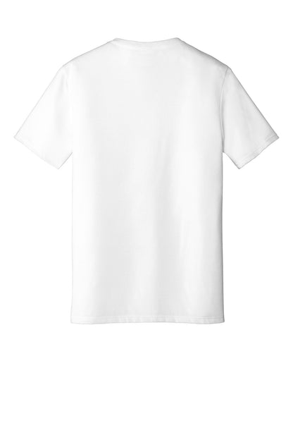 District Perfect Tri V-Neck Tee DT1350 White