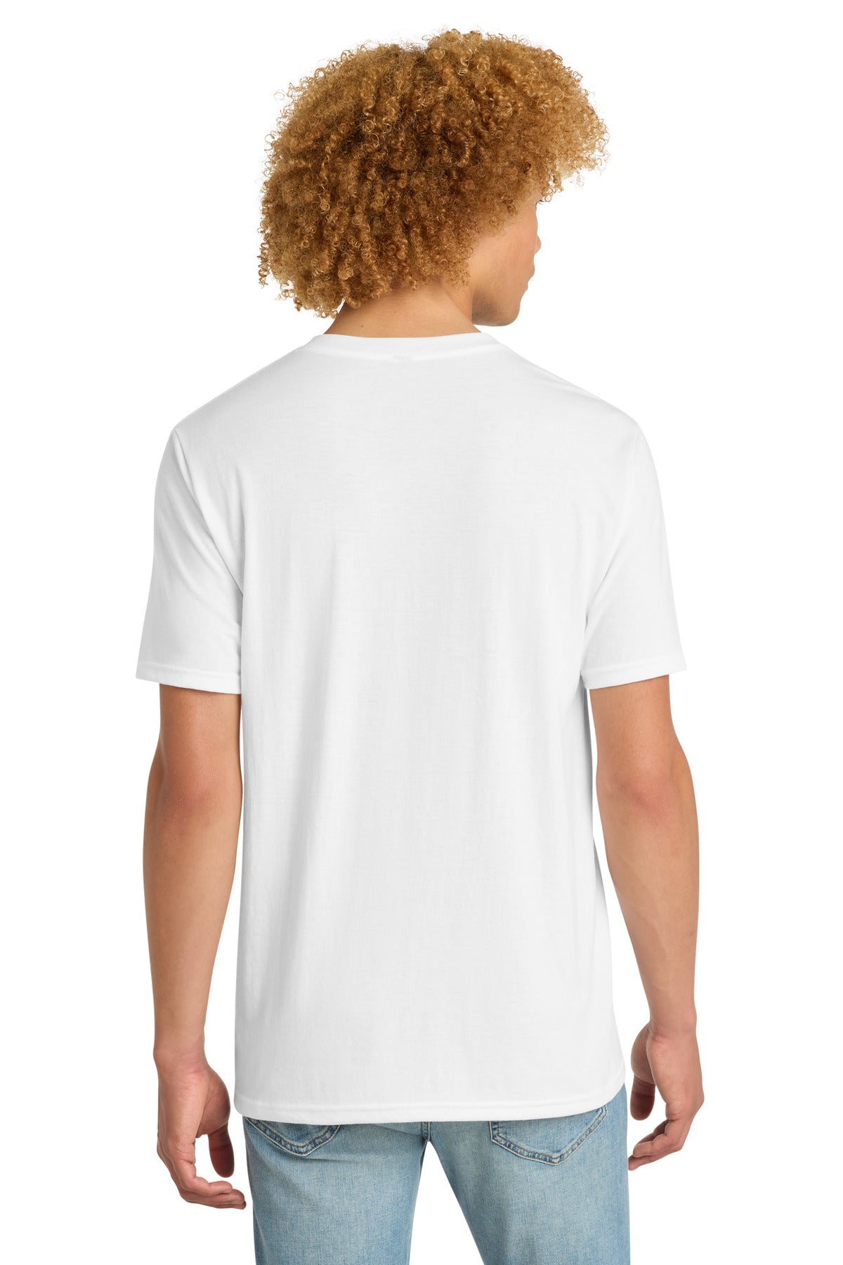 District Perfect Tri V-Neck Tee DT1350 White