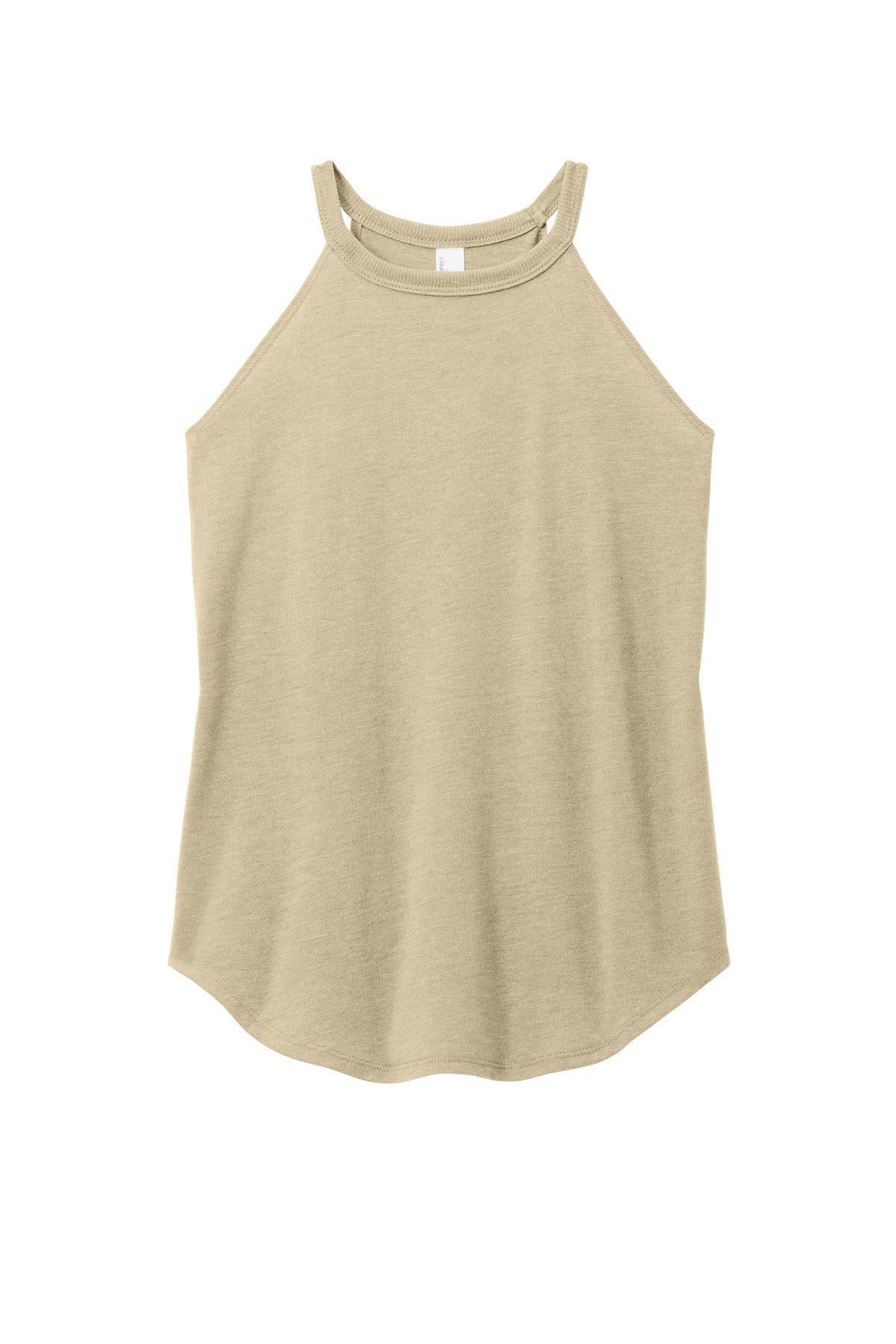 District Women's Perfect Tri Rocker Tank DT137L Desert Tan Heather