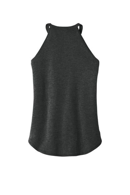 District Women's Perfect Tri Rocker Tank DT137L Black Frost