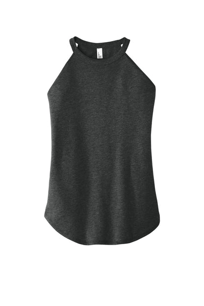 District Women's Perfect Tri Rocker Tank DT137L Black Frost