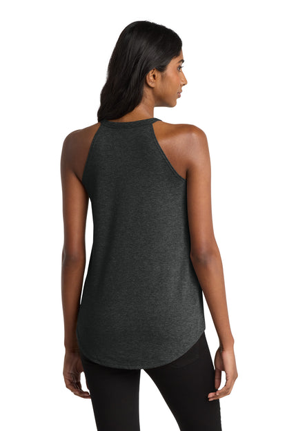 District Women's Perfect Tri Rocker Tank DT137L Black Frost