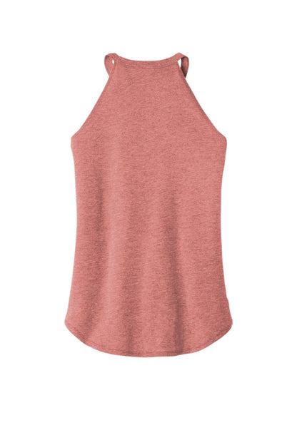 District Women's Perfect Tri Rocker Tank DT137L Blush Frost