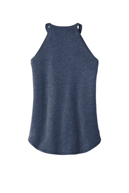 District Women's Perfect Tri Rocker Tank DT137L Navy Frost