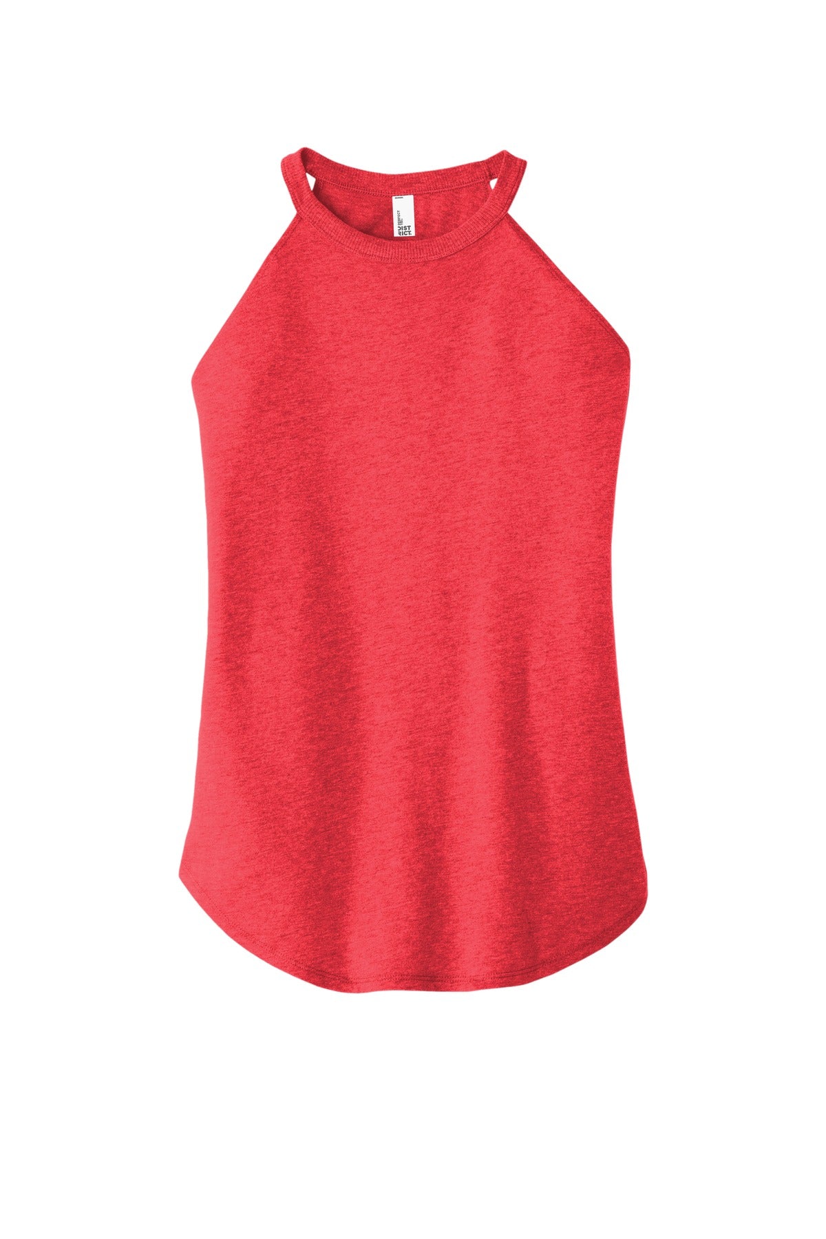 District Women's Perfect Tri Rocker Tank DT137L Red Frost