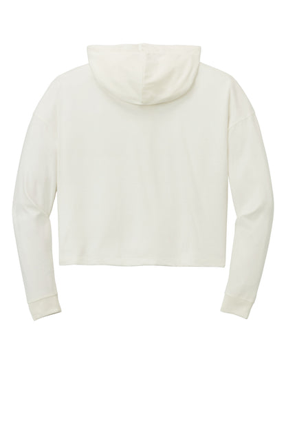 District Women's Perfect Tri Midi Long Sleeve Hoodie DT1390L Natural