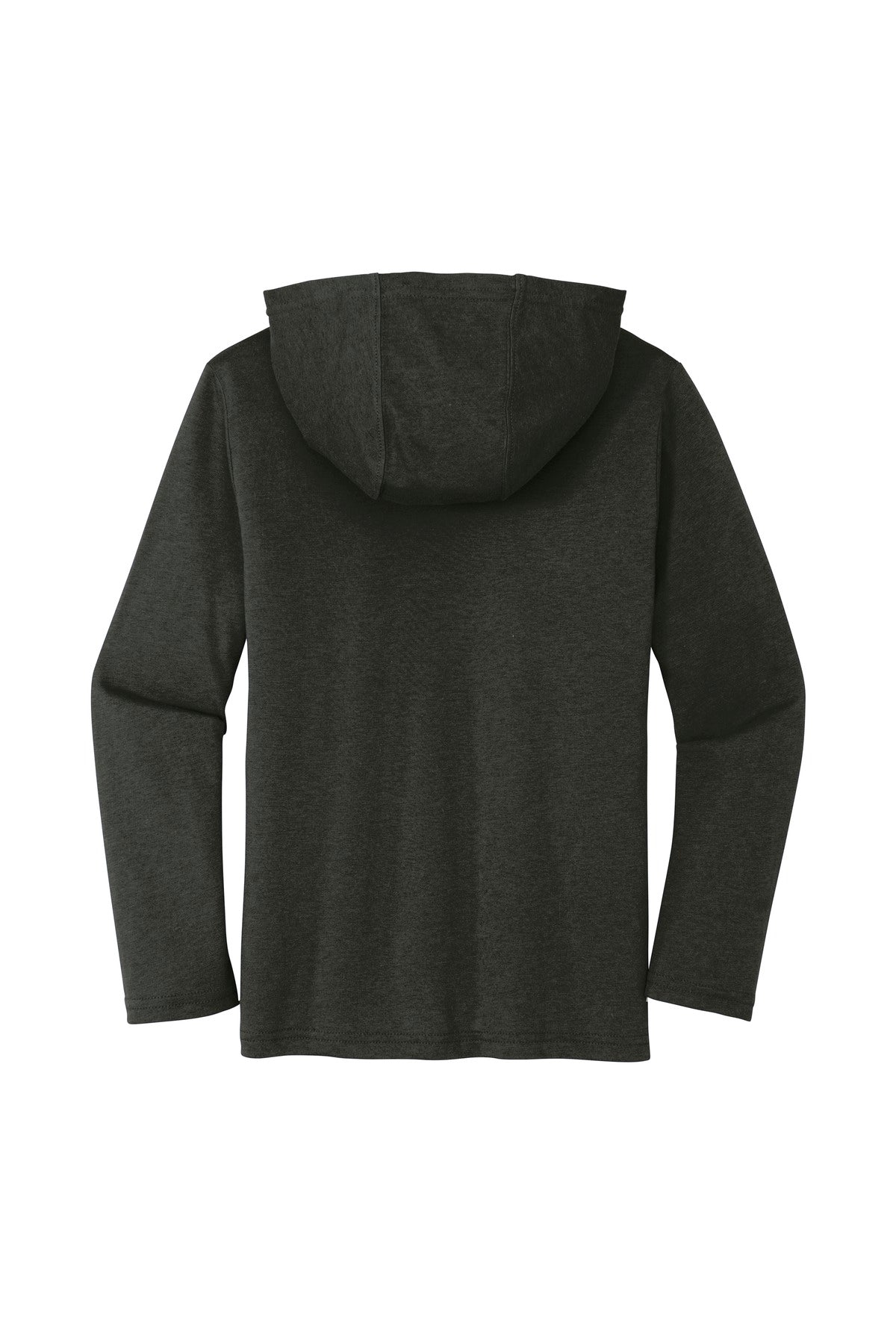 District Youth Perfect Tri Long Sleeve Hoodie DT139Y Black Frost