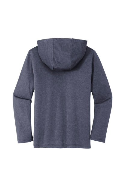District Youth Perfect Tri Long Sleeve Hoodie DT139Y Navy Frost