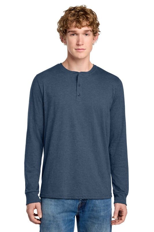District Perfect Tri Long Sleeve Henley image 1