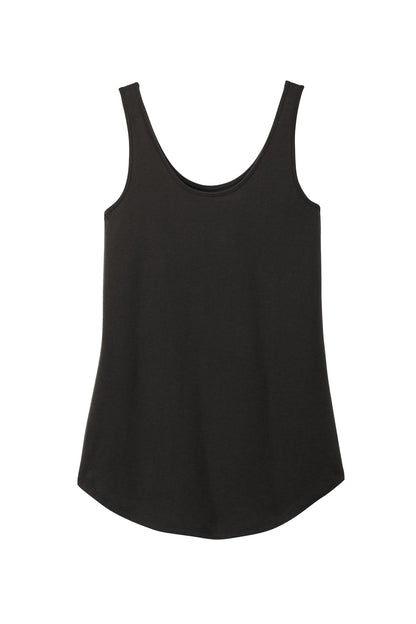 District Women's Perfect Tri Relaxed Tank DT151 Black