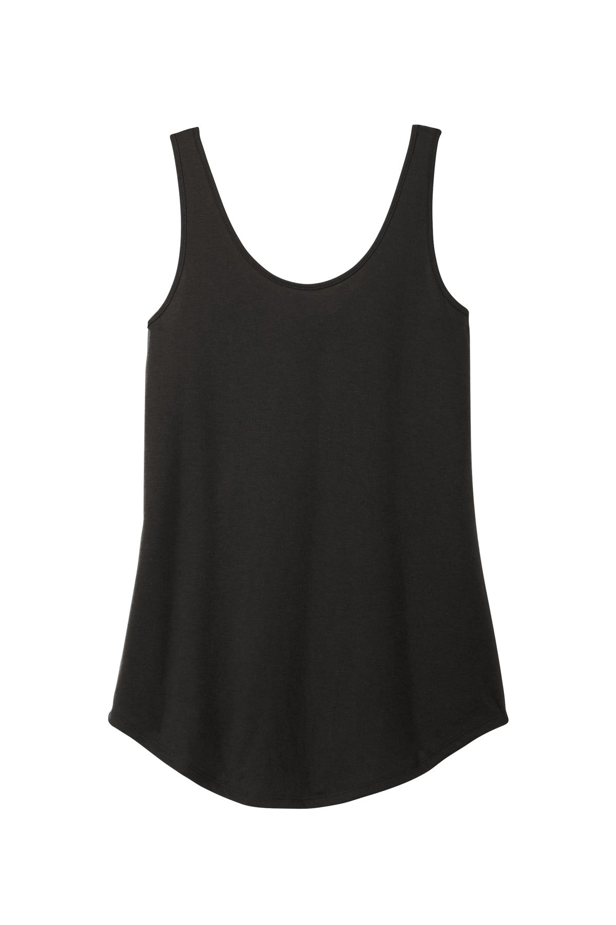 District Women's Perfect Tri Relaxed Tank DT151 Black