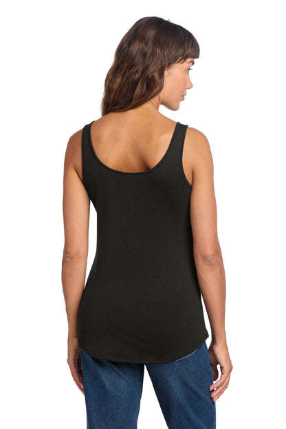 District Women's Perfect Tri Relaxed Tank DT151 Black