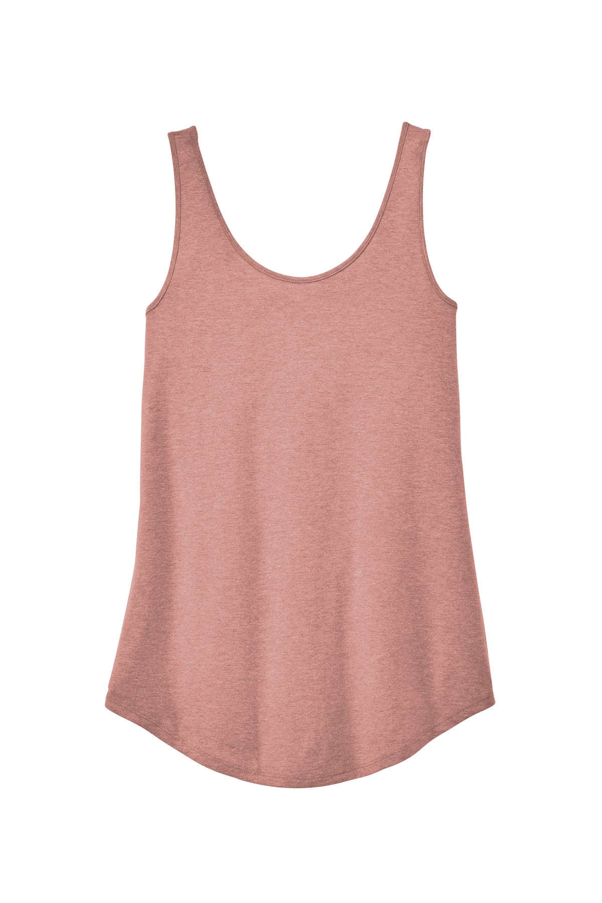 District Women's Perfect Tri Relaxed Tank DT151 Blush Frost