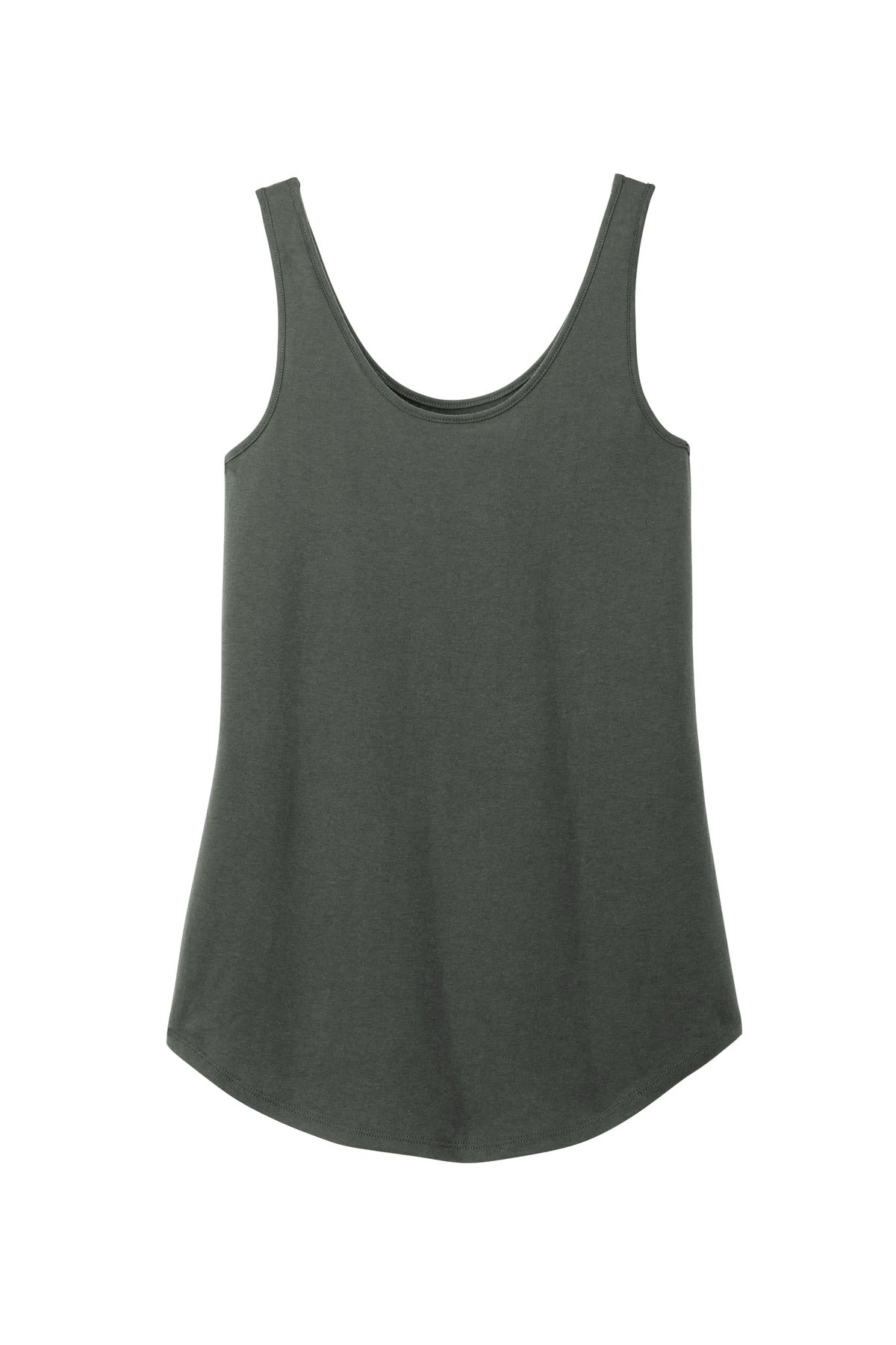 District Women's Perfect Tri Relaxed Tank DT151 Deepest Grey