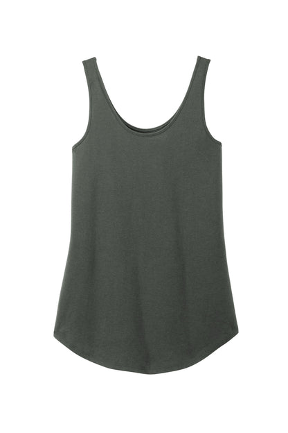 District Women's Perfect Tri Relaxed Tank DT151 Deepest Grey
