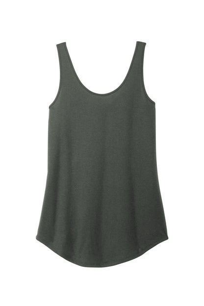 District Women's Perfect Tri Relaxed Tank DT151 Deepest Grey