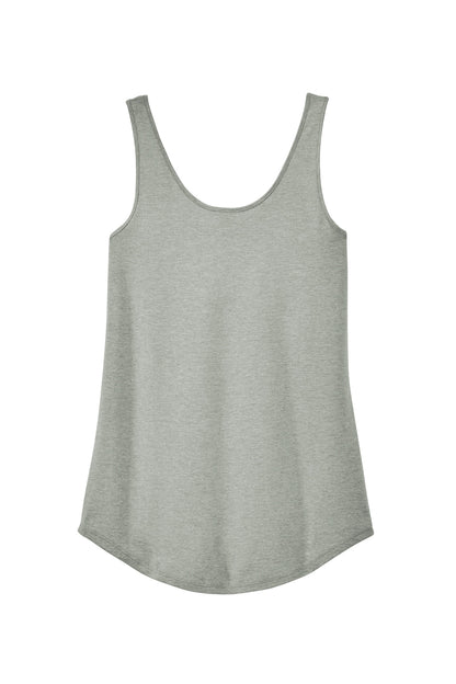 District Women's Perfect Tri Relaxed Tank DT151 Heathered Grey