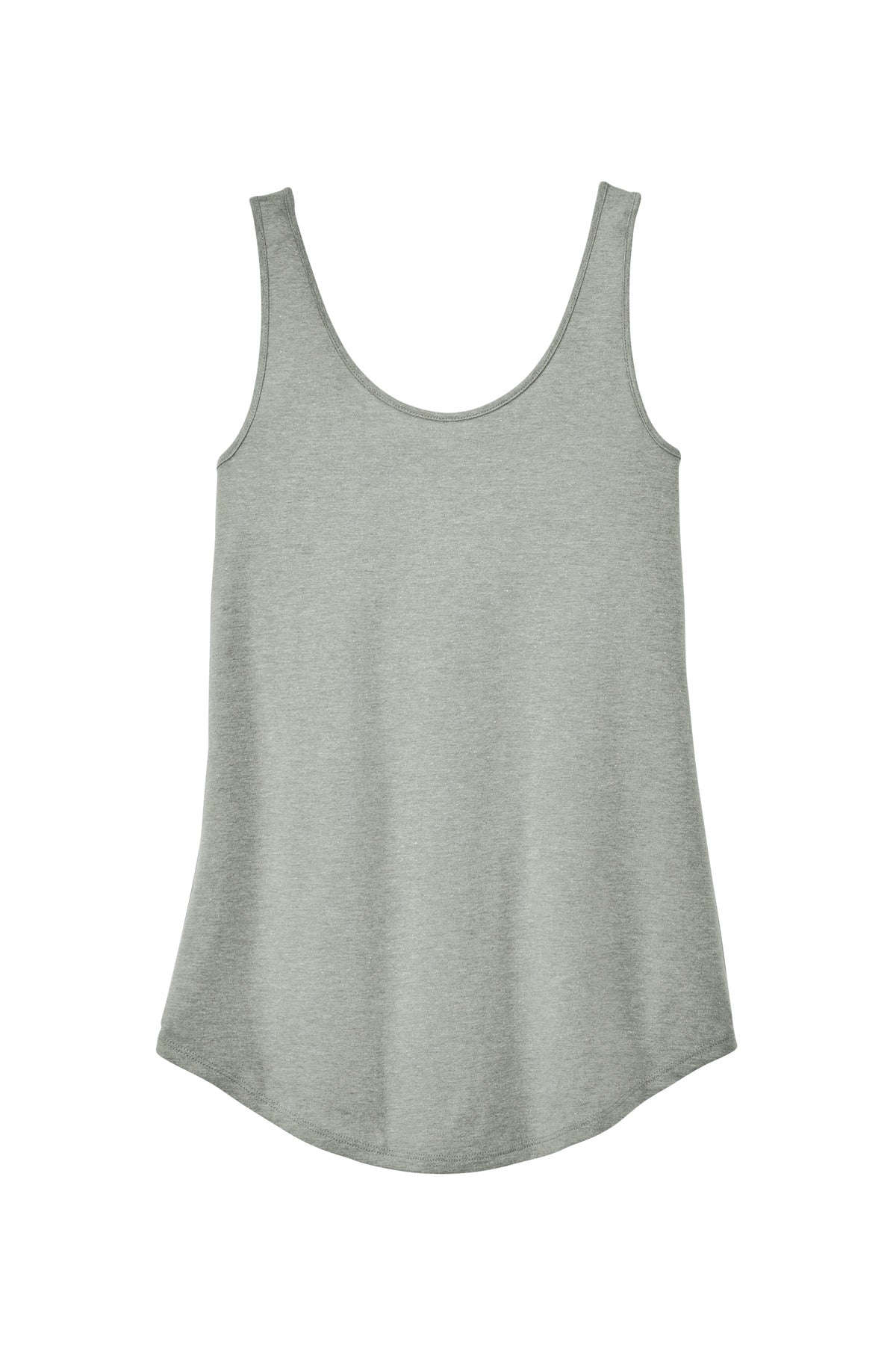 District Women's Perfect Tri Relaxed Tank DT151 Heathered Grey