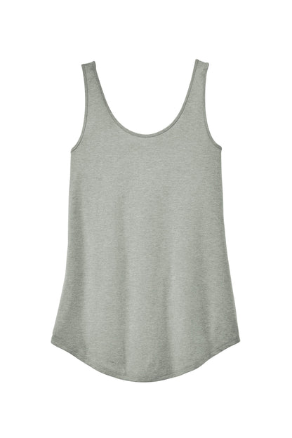 District Women's Perfect Tri Relaxed Tank DT151 Heathered Grey