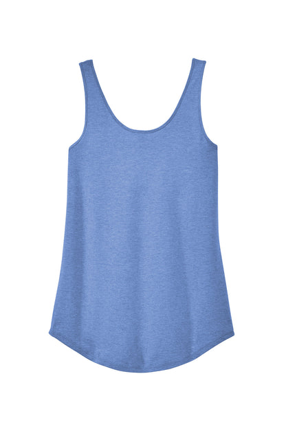 District Women's Perfect Tri Relaxed Tank DT151 Maritime Frost