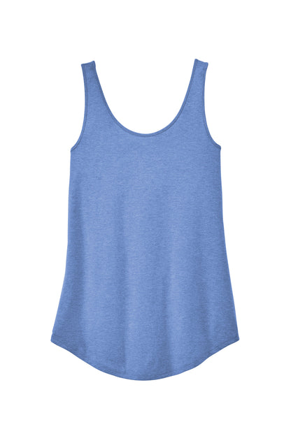 District Women's Perfect Tri Relaxed Tank DT151 Maritime Frost