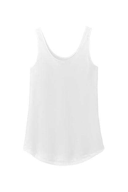 District Women's Perfect Tri Relaxed Tank DT151 White